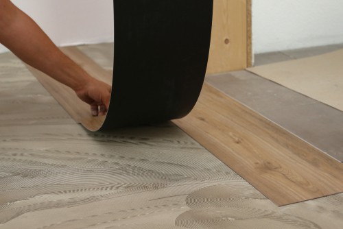Can I Overlay Vinyl Flooring Over, Vinyl Plank Uneven Floor